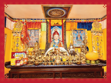 Viet Dharmapla Temple_Bàn Thờ Quy Y Tam Bảo và Tam Căn Bản(1)